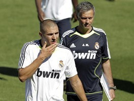 Karim Benzema i Jose Mourinho