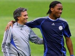 Jose Mourinho i Didier Drogba