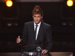 Prošlogodišnji laureat Neymar ponovo u konkurenciji za nagradu (Fopto: AFP)