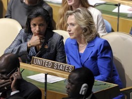 Susan Rice i Hillary Clinton