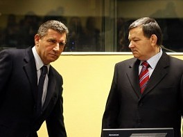 Generali Gotovina i Markač u sudnici (Foto: AFP)