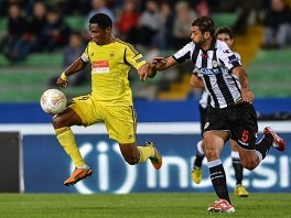 Detalj sa susreta Anzhi - Udinese (Foto: AFP)