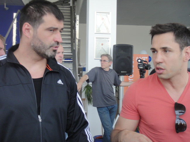 Adnan Redžović i Felix Sturm