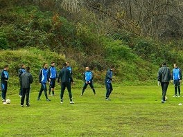 Desetak novajlija na treningu Želje