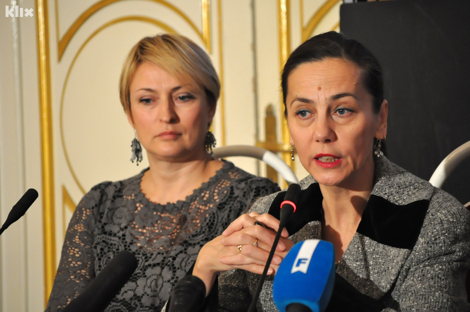 Amna Kunovac-Zekić i Edina Papo (Foto: Nedim Grabovica/Klix.ba)