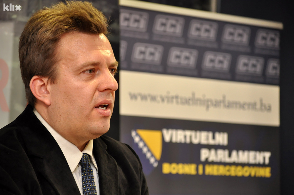 Miloš Karišik, konsultant za monitoring CCI-a (Foto: Nedim Grabovica/Klix.ba)