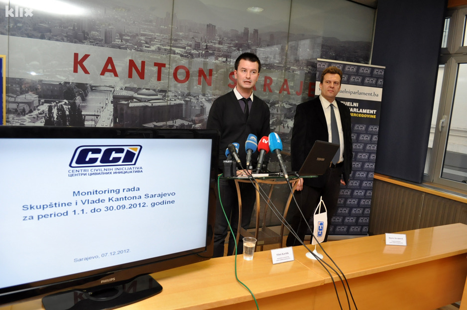 Konferencija za medije Centa civilnih inicijativa (Foto: Nedim Grabovica/Klix.ba)