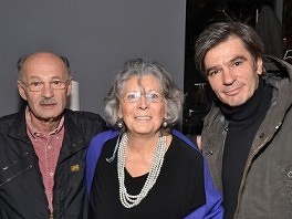 Mustafa Nadarević, Lili Sekoranja i Senad Bašić (Foto: Anadolija)