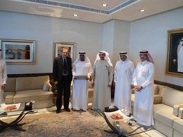 Direktor BBI banke Amer Bukvić sa biznismenima u Dubaiju