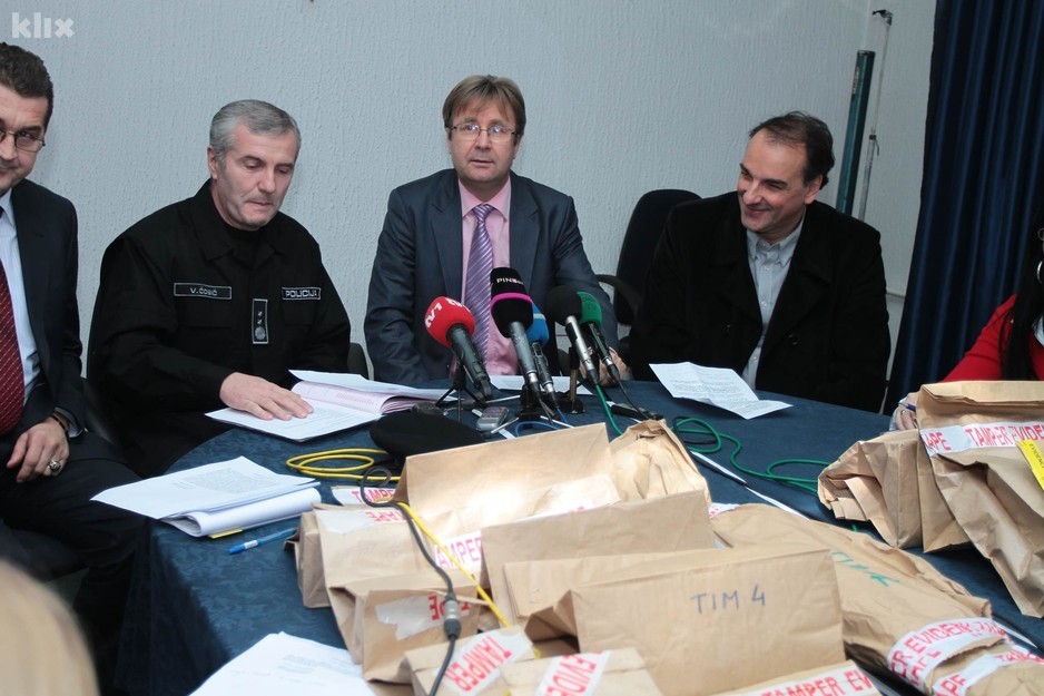 Konferencija za medije u MUP-u KS (Foto: Feđa Krvavac/Klix.ba)