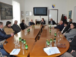 Tradicionalni prijem u Općini Centar za porodice poginulih boraca