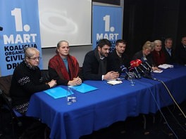 Sa potpisivanja Koalicije "1.mart" (Foto: Davorn Sekulić/Klix.ba)