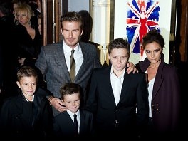 Porodica Beckham (Foto: AFP)