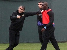 Mancini kriv za incident na treningu Manchester Cityja