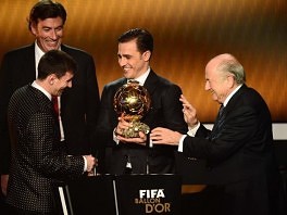 Messi prima Zlatnu loptu (Foto: AFP)