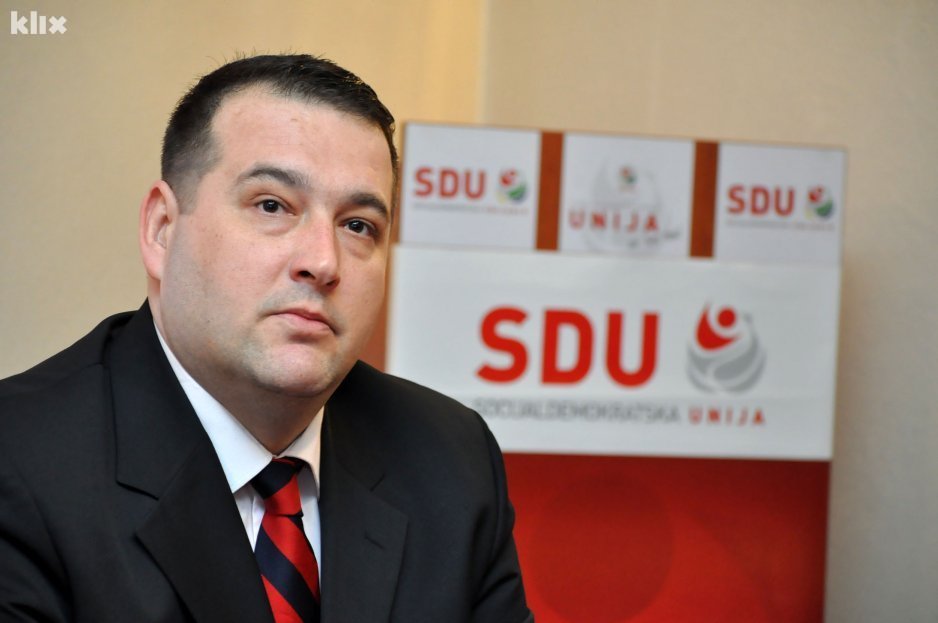 Emir Zlatar, predsjednik Kantonalnog odbora SDU (Foto: Nedim Grabovica/Klix.ba)