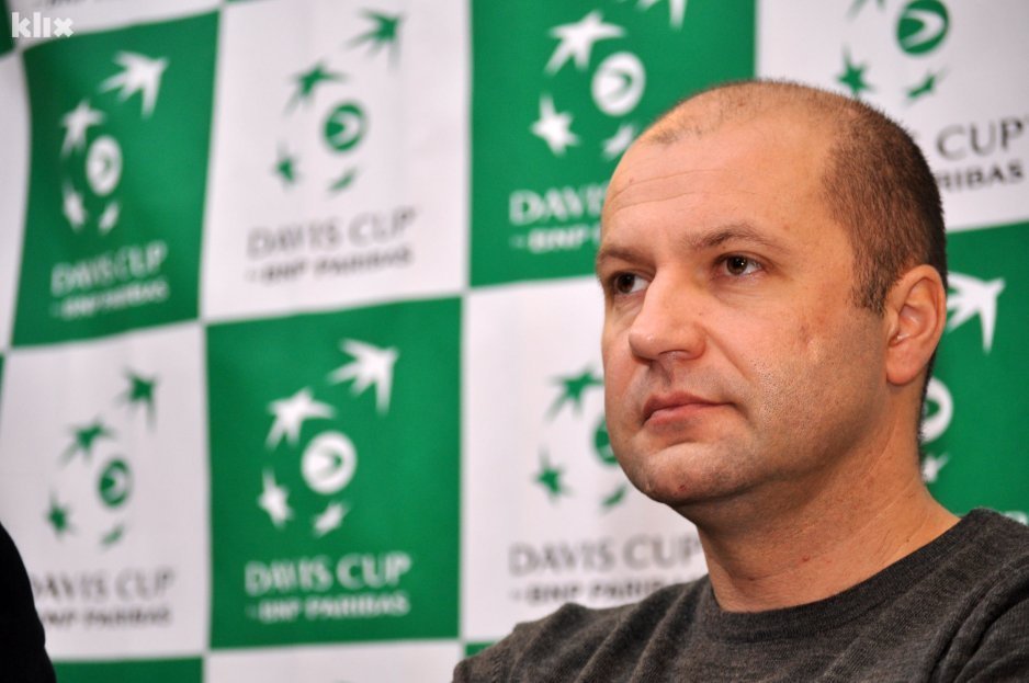 Selektor Davis cup reprezentacije BiH Daver Vranić (Foto: Nedim Grabovica/Klix.ba)