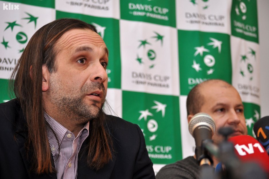 Senad Hadžimešić, direktor Teniskog saveza BiH (Foto: Nedim Grabovica/Klix.ba)