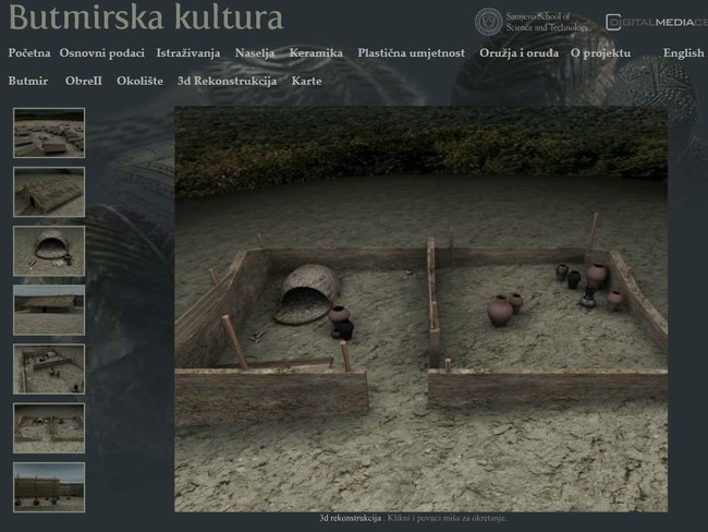 Multimedijalna 3D prezentacija butmirske neolitske kulture