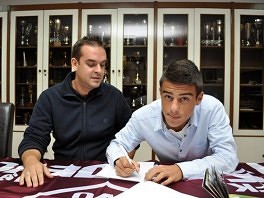 Samir Radovac potpisuje ugovor sa FK Sarajevo (Foto: Nedim Grabovica/Klix.ba)