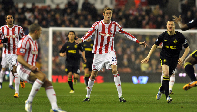 Stoke-Wigan (Foto: AFP)