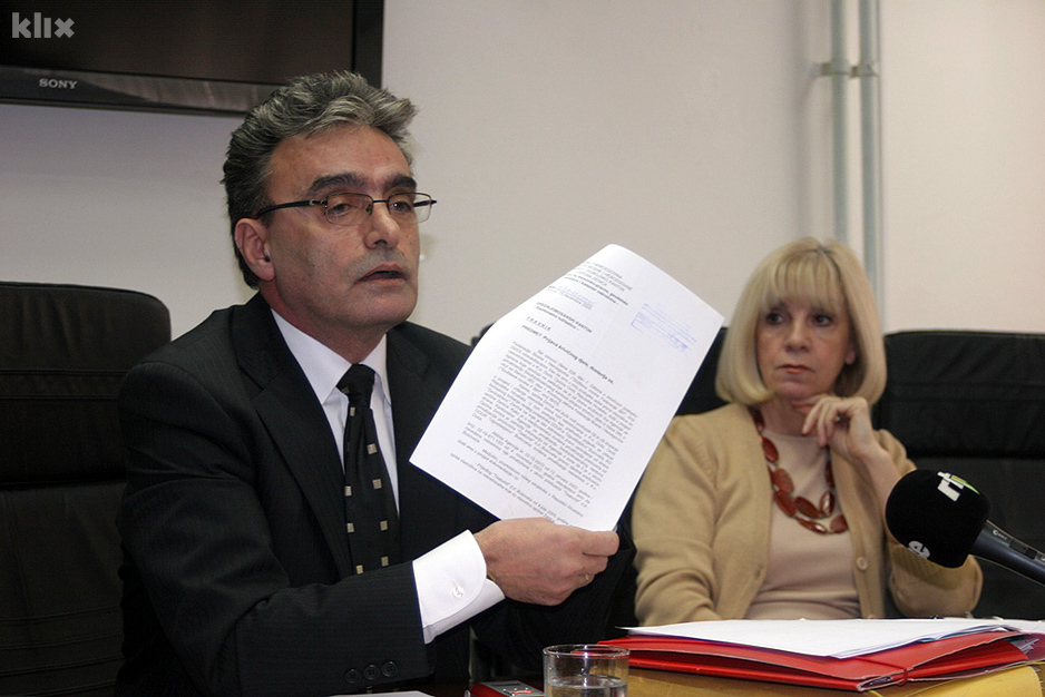 Sa današnje pres-konferencije (Foto: Klix.ba)