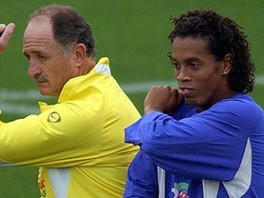 Luis Felipe Scolari i Ronaldinho