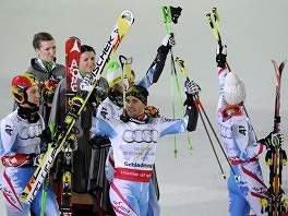 Radost skijaša Austrije (Foto: AFP)