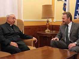 Novi nuncij u BiH u nastupnoj posjeti kod Izetbegovića