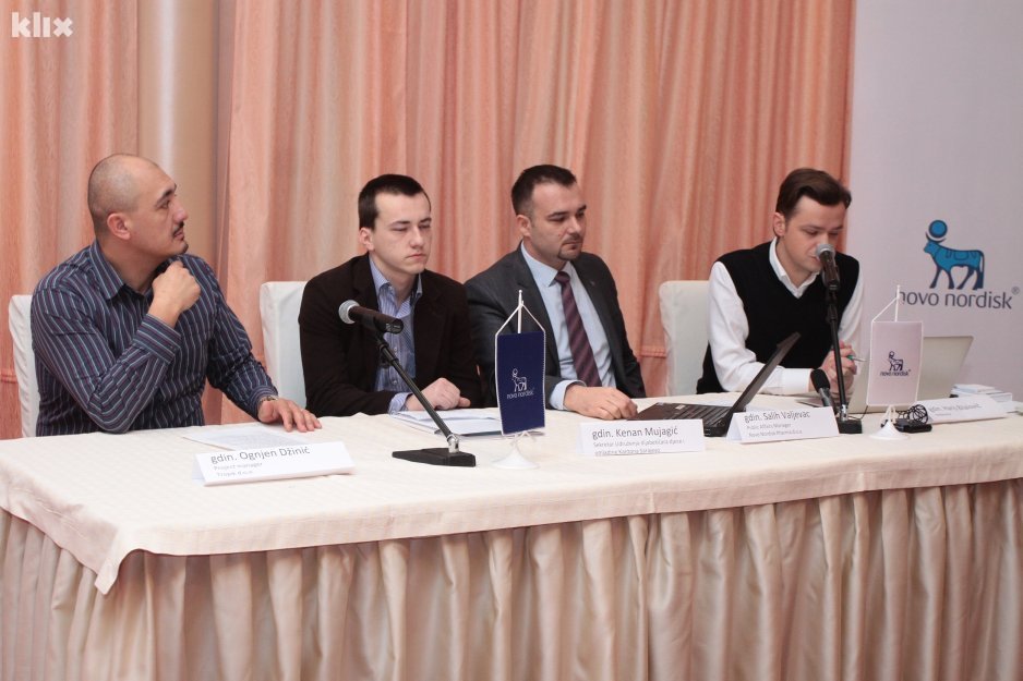 Ognjen Džinić, Kenan Mujagić, Salih Valjevac i Haris Bilalović (Foto: Feđa Krvavac/Klix.ba)
