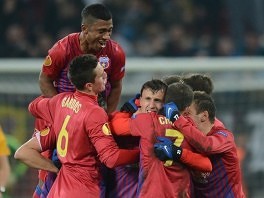 Slavlje rumunskih igrača (Foto: AFP)