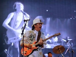 Carlos Santana (Foto: AFP)