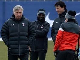 Igrači PSG-a na treningu (Foto: AFP)