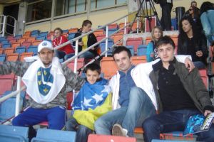 Na utakmici Švedska - BiH u Štokholmu