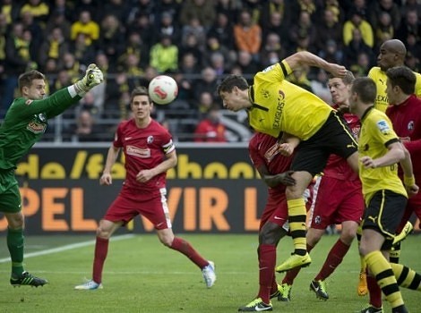 Detalj sa meča Borussia Dortmund - Freiburg (Foto: AFP)