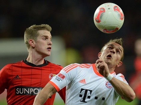 Detalj sa meča u Leverkusenu (Foto: AFP)