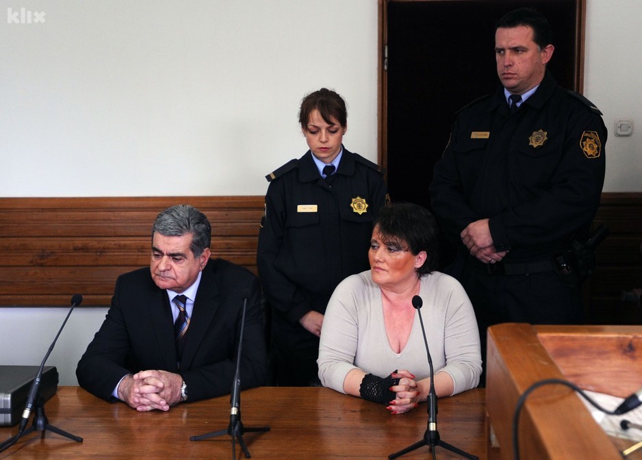 Margareta Hadžić na izricanju presude (Foto: Darko Zabuš/Klix.ba)