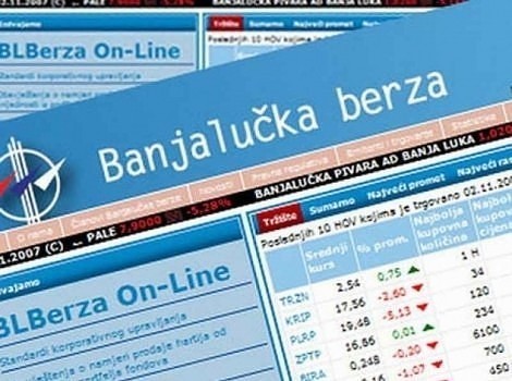 Današnji promet na Banjalučkoj berzi 300.561 KM
