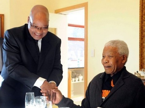 Jacob Zuma i Nelson Mandela