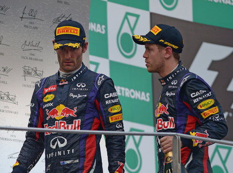 Mark Webber i Sebastian Vettel (Foto: AFP)