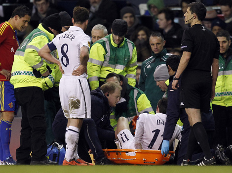 Trenutak kad se povrijedio Gareth Bale (Foto: AFP)