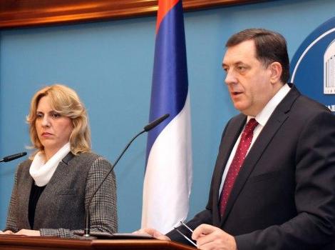 Željka Cvijanović i Milorad Dodik