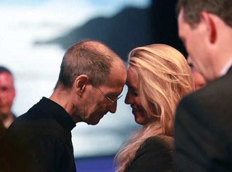 Steve Jobs i Laurene Powell Jobs