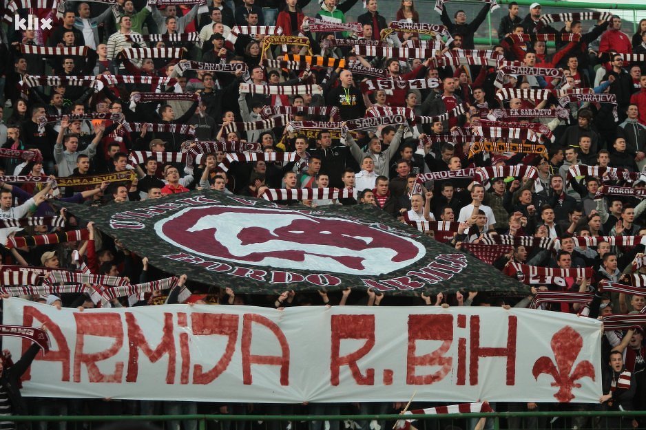 Stadion Koševo 14. 4. 2013. godine, utakmica FK Sarajevo - Leotar (Foto: Feđa Krvavac/Klix.ba)