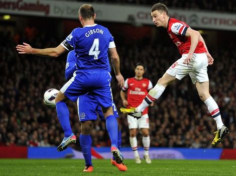 Detalj sa utakmice Arsenal - Everton/Foto: AFP