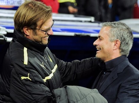 Jurgen Klopp i Jose Mourinho (Foto: AFP)