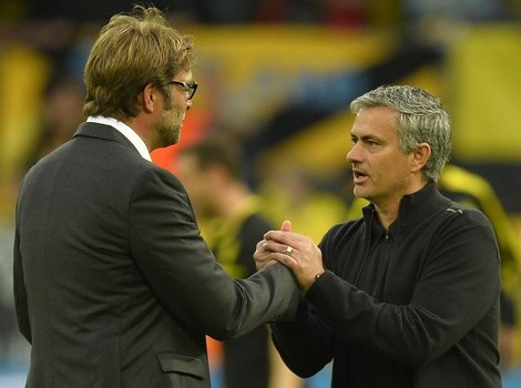 Klopp i Mourinho nakon utakmice (Foto: AFP)