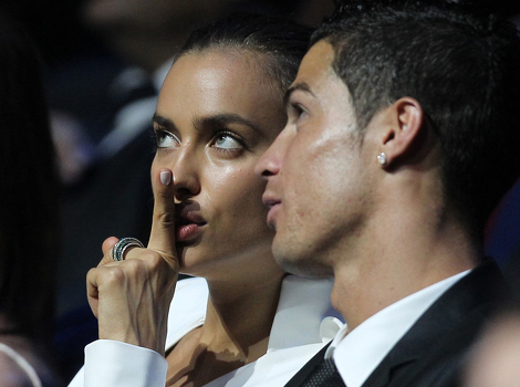 Irina Shayk i Cristiano Ronaldo (Foto: AFP)