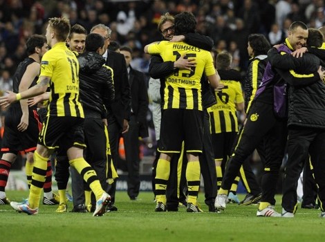 Slavlje ekipe Borussije Dortmund (Foto: AFP)