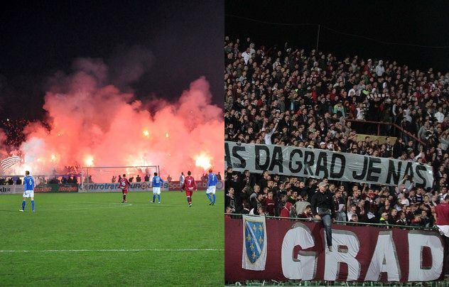 Očekuje se spektakl na Grbavici (Foto: Klix.ba)
